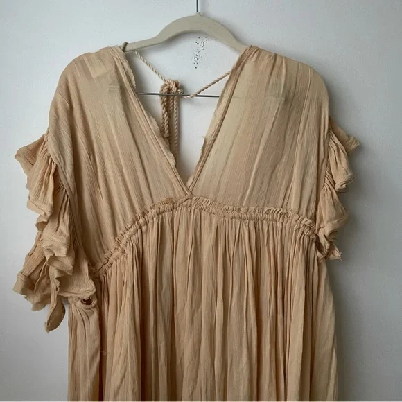 Free People Will Wait For You Boho Floral Maxi Dress - Picture 4 of 8